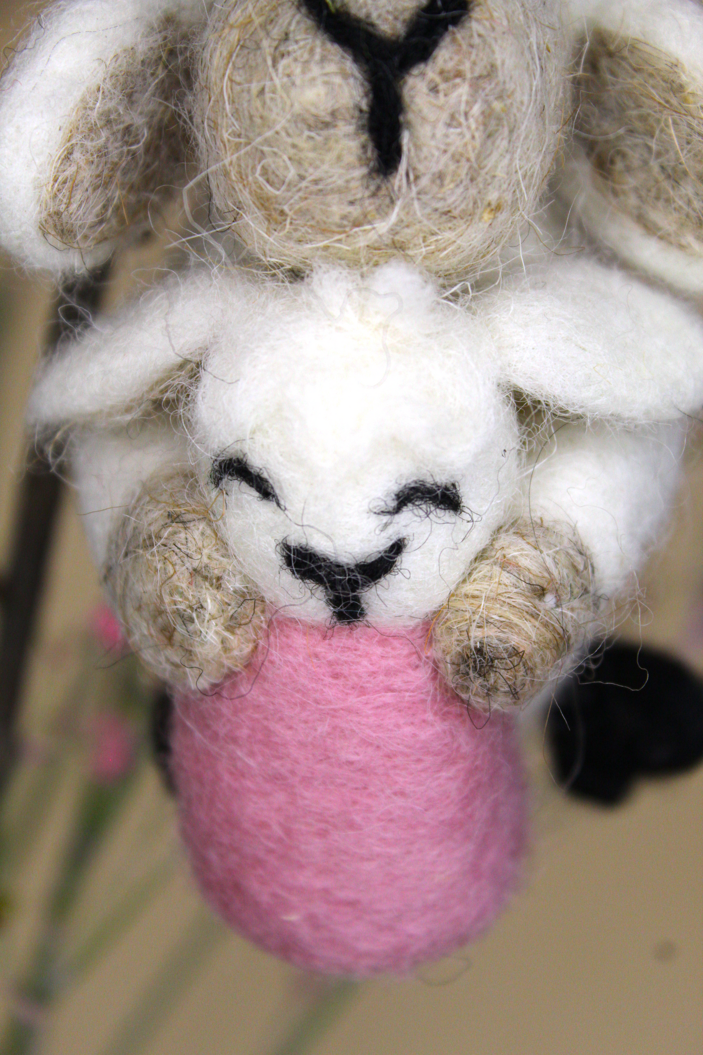 Hanger Lammetje Roze