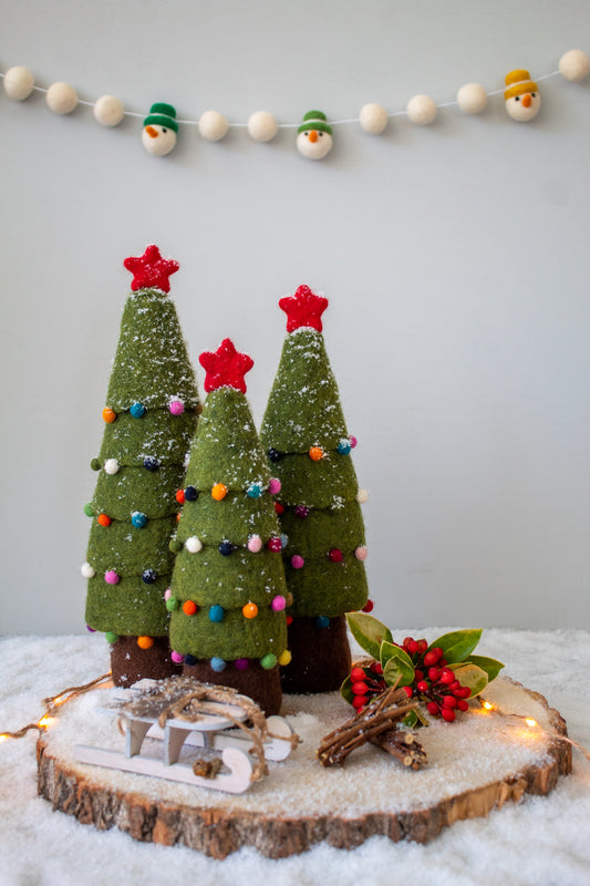 PRE-ORDER LAATSTE STUKS! Kerstboom Deco SET 3-Delig GROEN