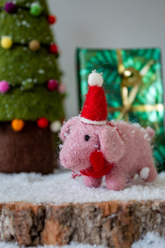PRE-ORDER Hanger Kerst Varken