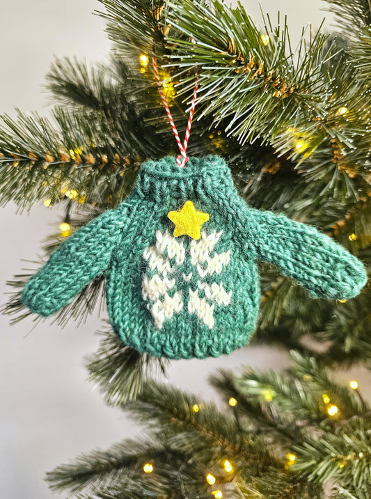 PRE-ORDER Hanger Kersttrui Groen