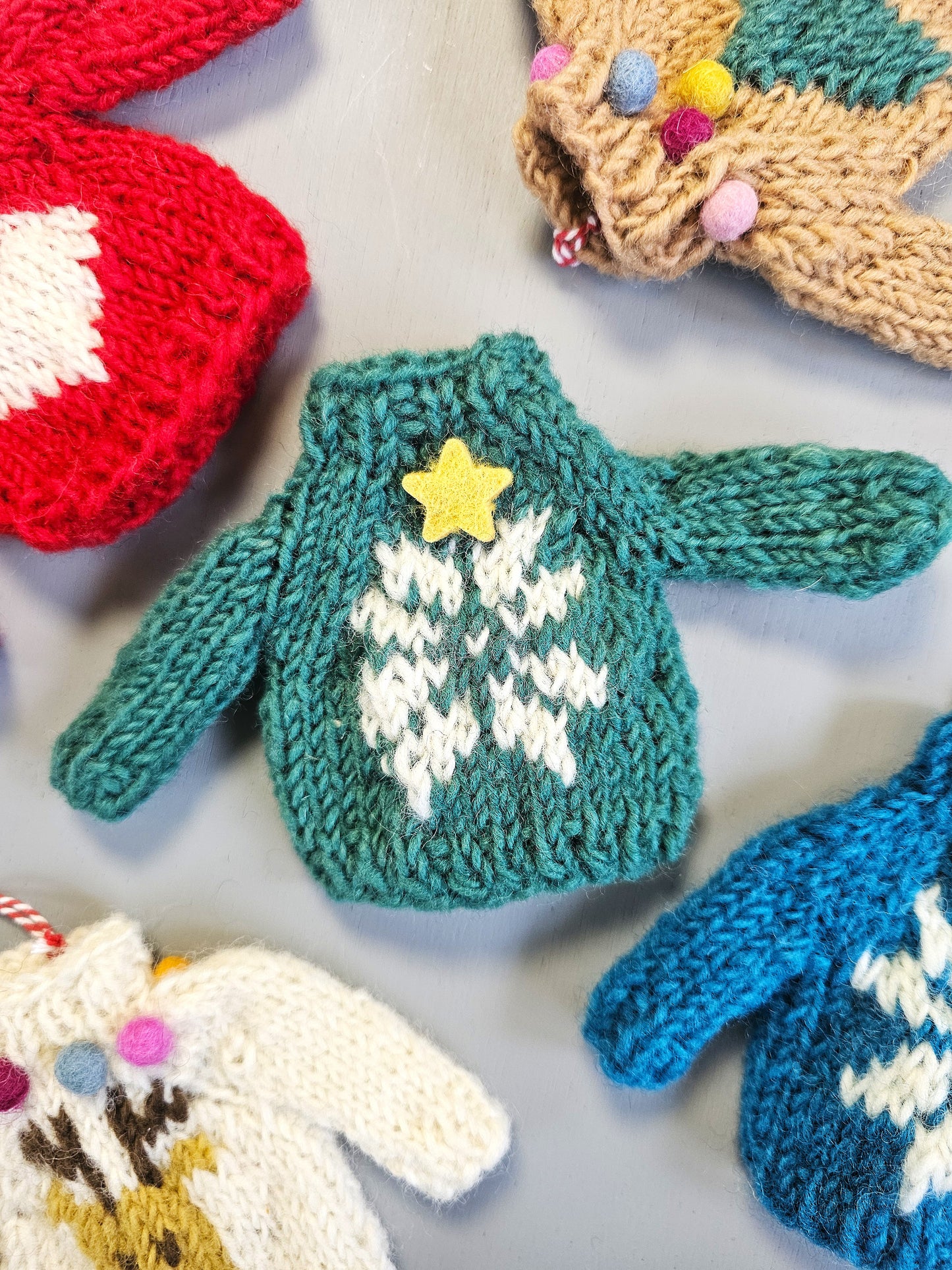 Hanger Kersttrui Groen