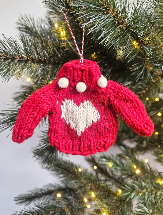 PRE-ORDER Hanger Kersttrui Rood