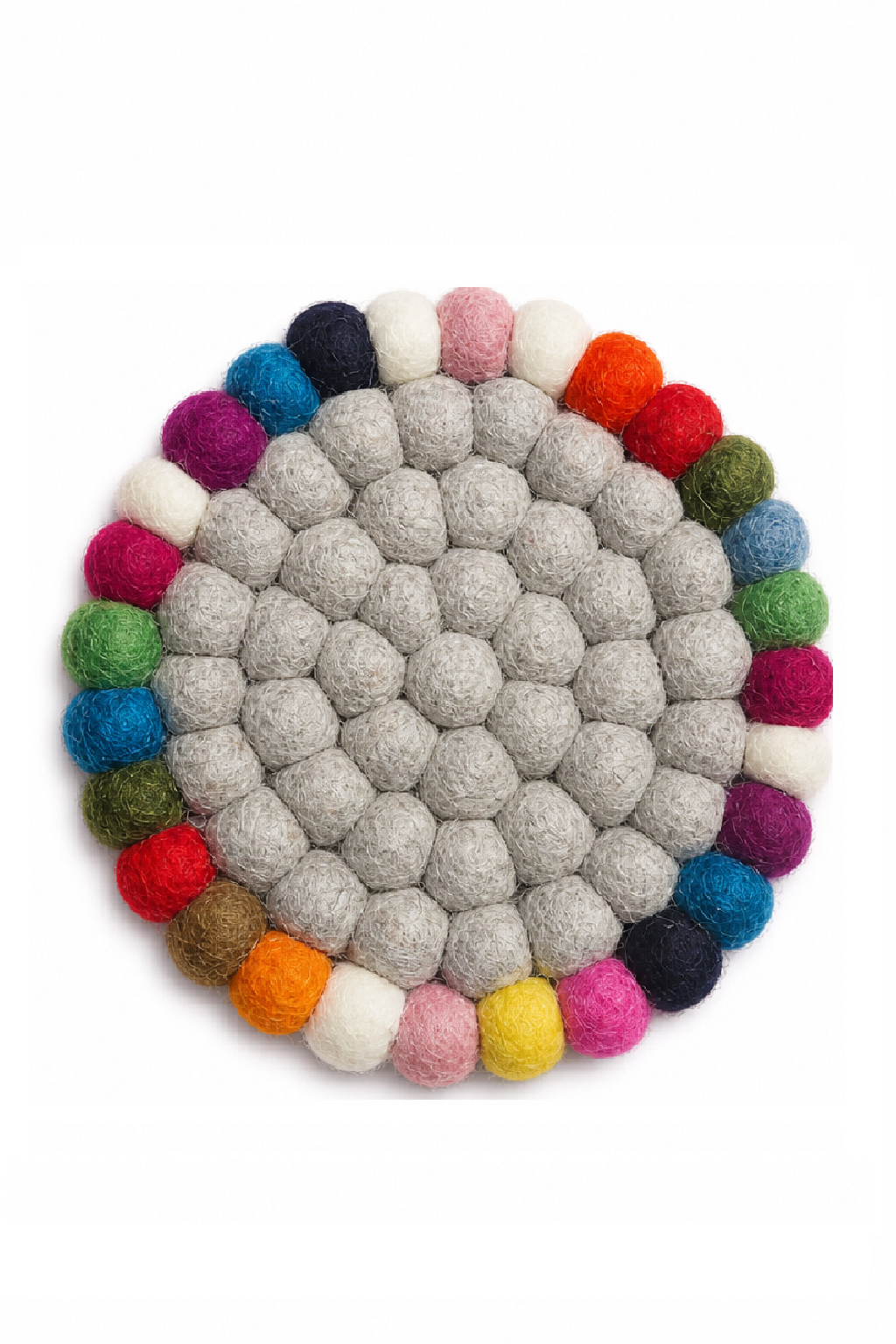 Onderzetter Pom Multicolor 10 CM