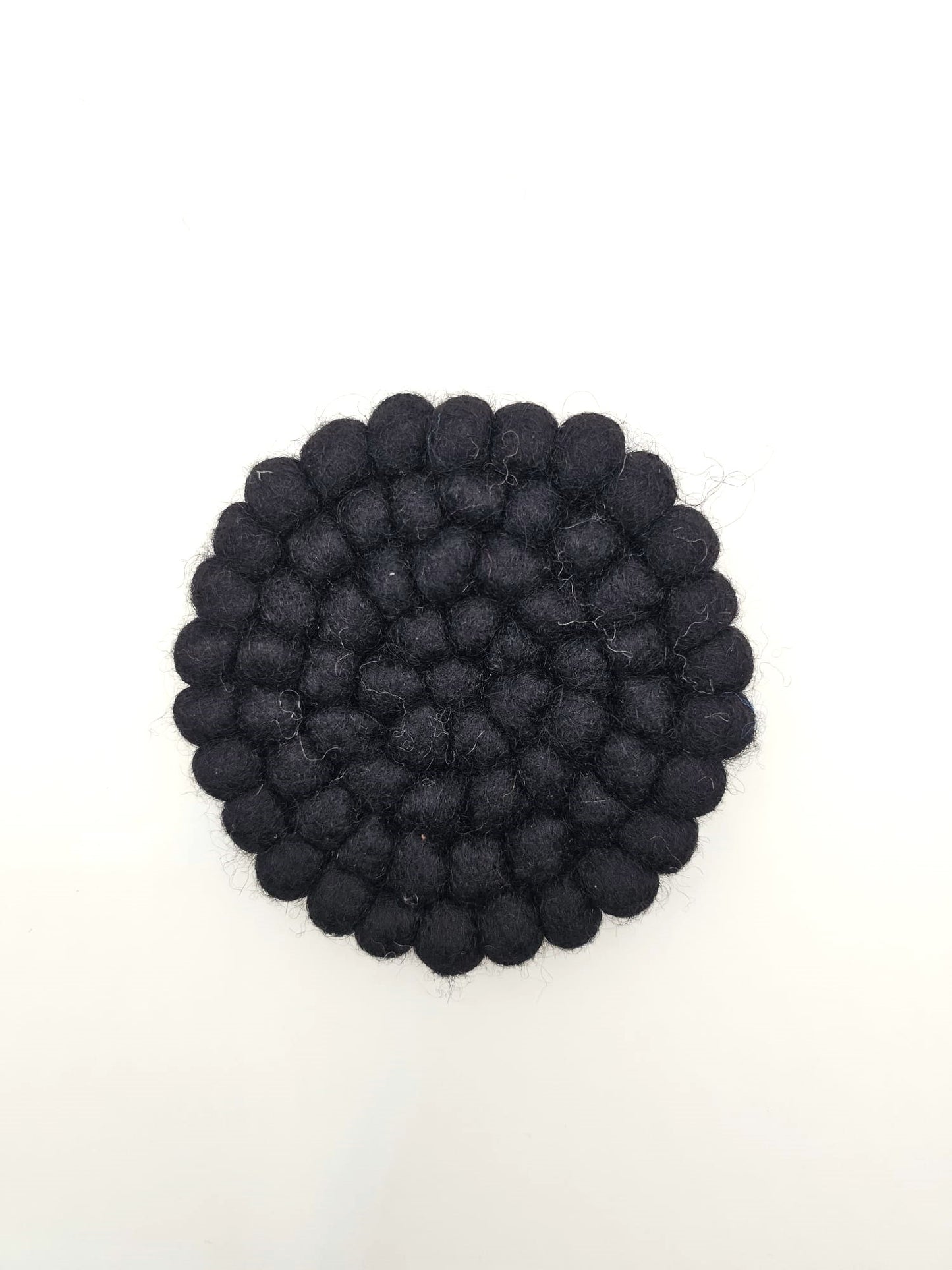 Onderzetter Pom Zwart 10 CM
