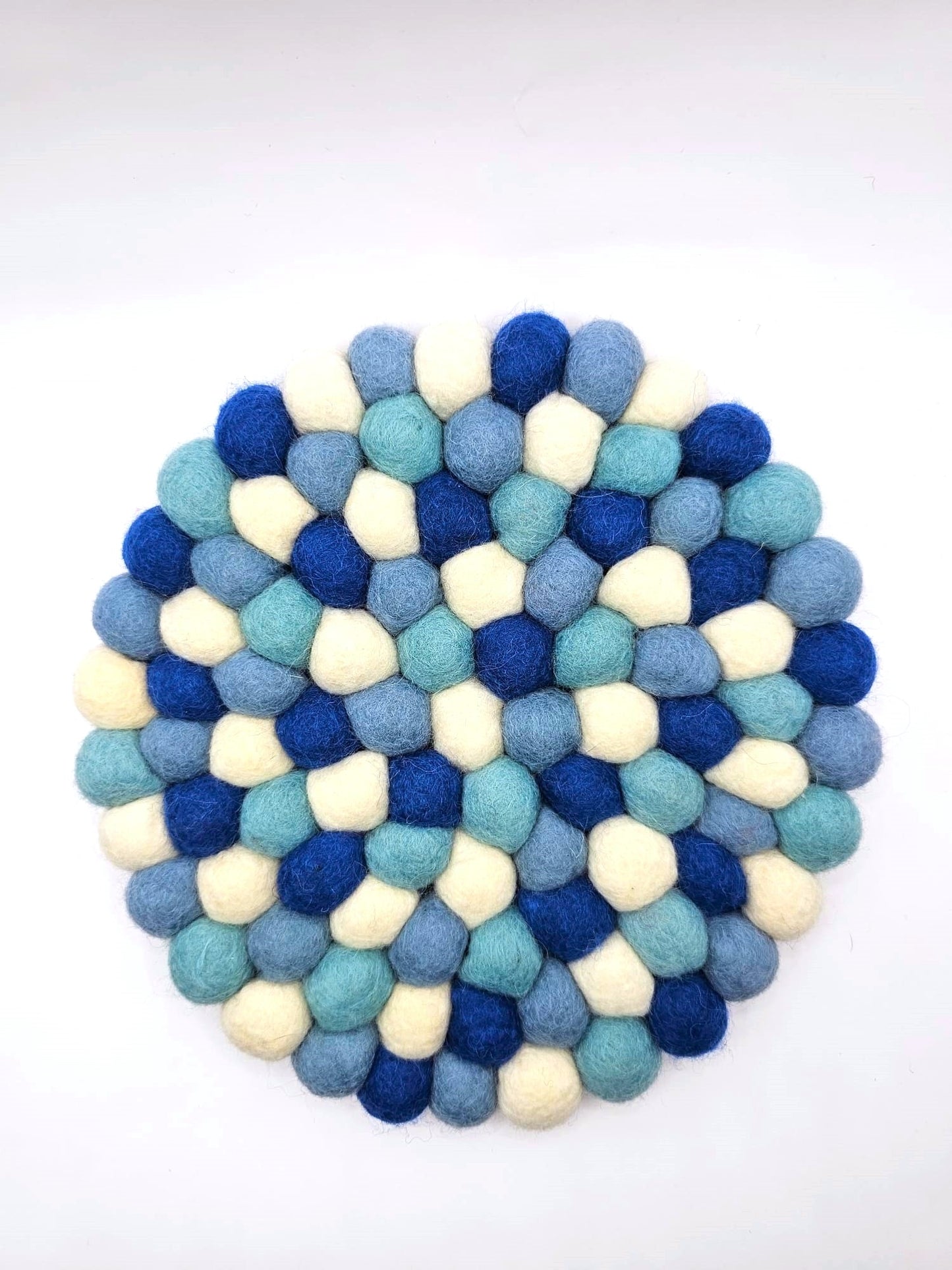 Onderzetter Pom Blauw 21 CM