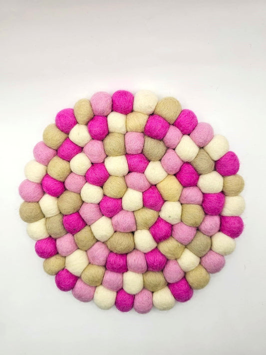 Onderzetter Pom Roze 21 CM