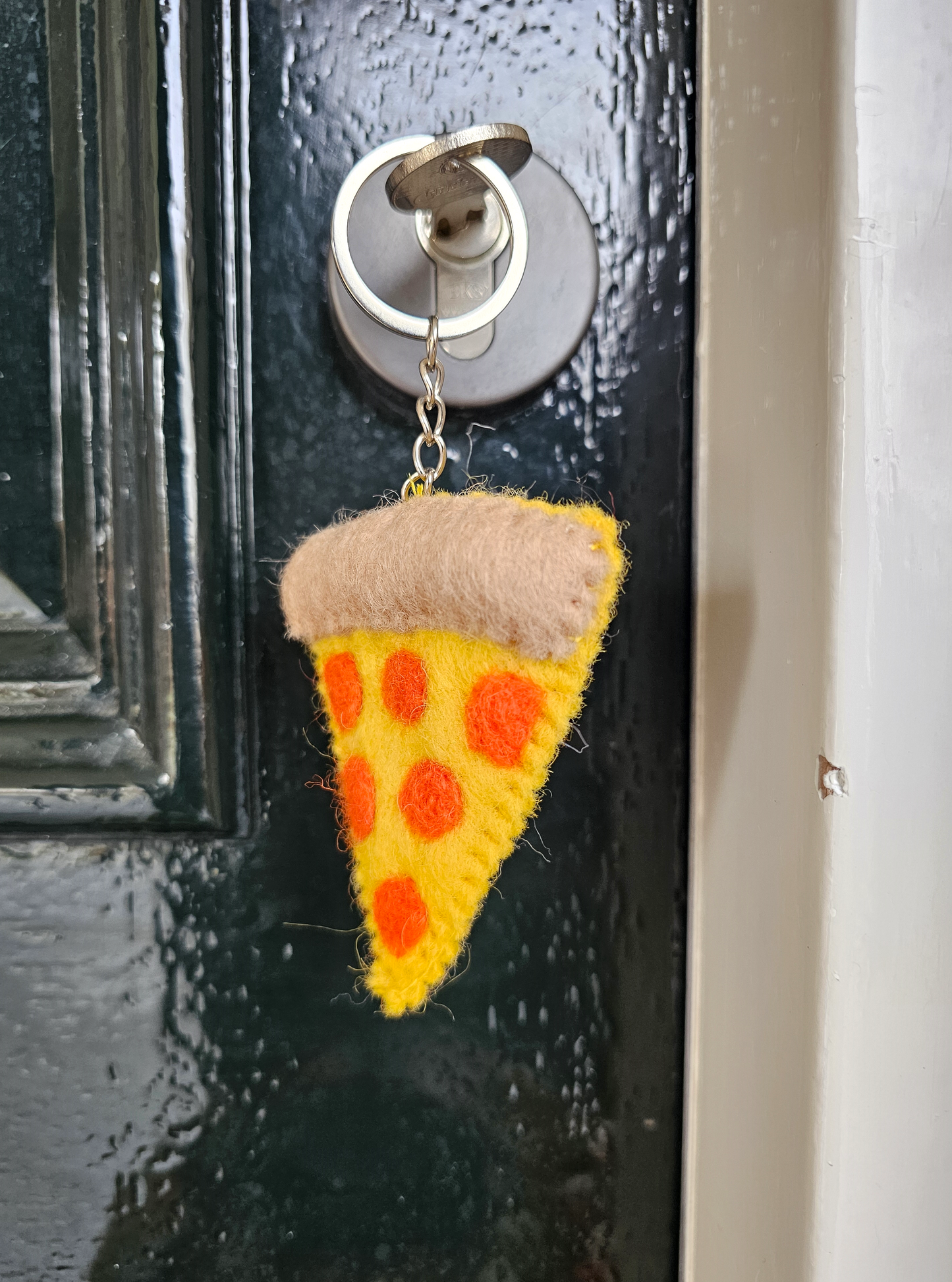Sleutelhanger Pizza