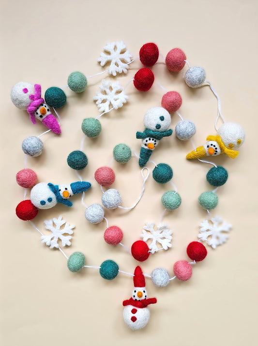 PRE-ORDER Slinger Sneeuwpopjes 180 CM