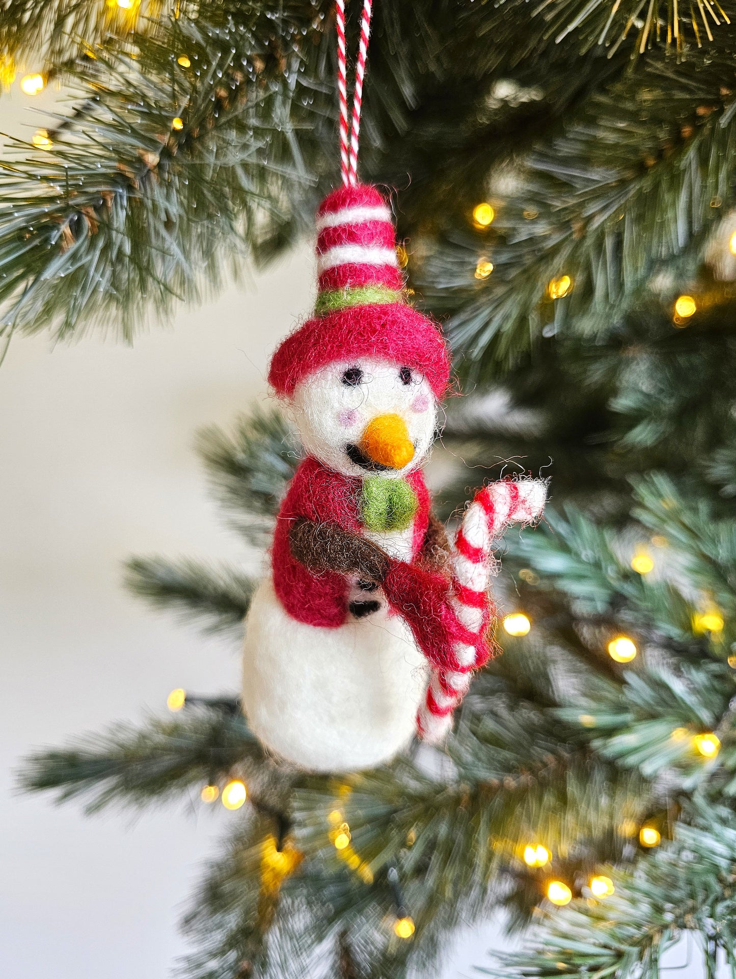 PRE-ORDER Hanger Sneeuwpop met Hoed
