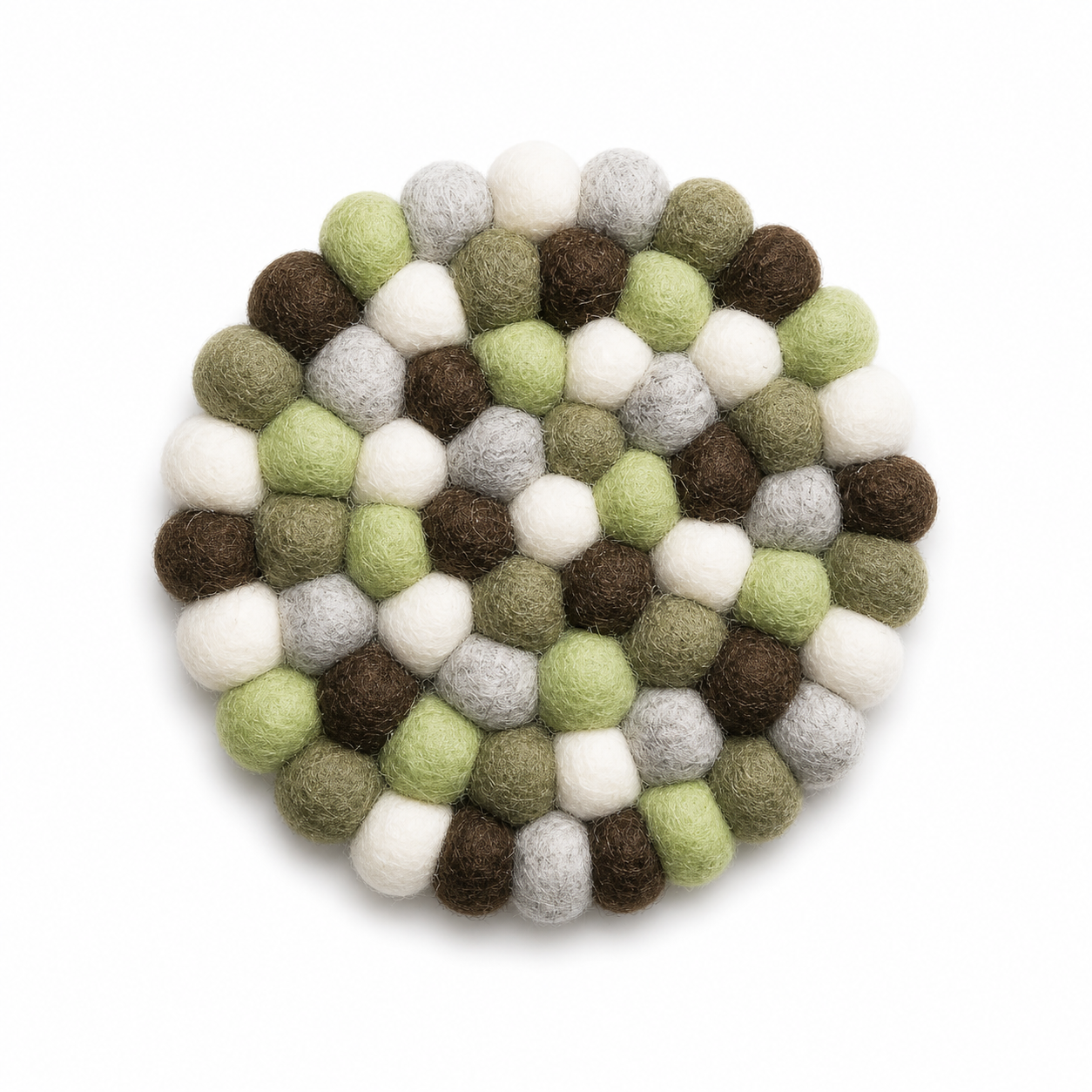 Onderzetter Pom Groen 10 CM