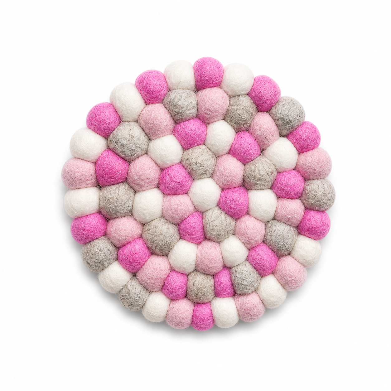 Onderzetter Pom Roze 10 CM