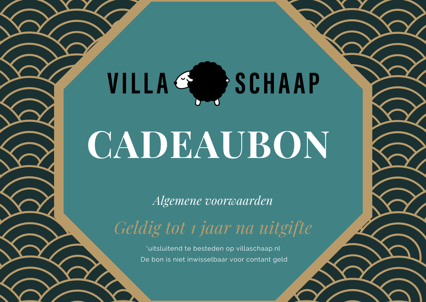 Villa Schaap Cadeaubon