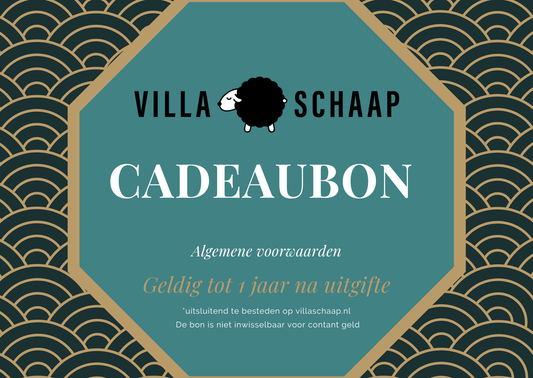 Villa Schaap Cadeaubon