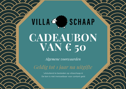 Villa Schaap Cadeaubon
