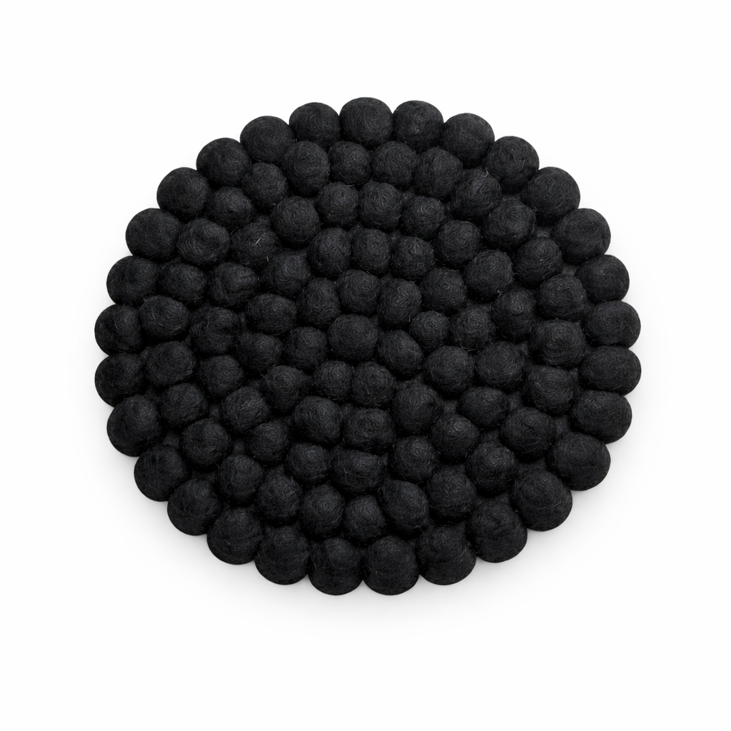 Onderzetter Pom Zwart 21 CM
