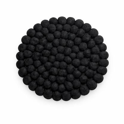 Onderzetter Pom Zwart 21 CM