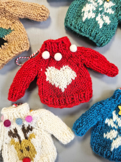 PRE-ORDER Hanger Kersttrui Rood