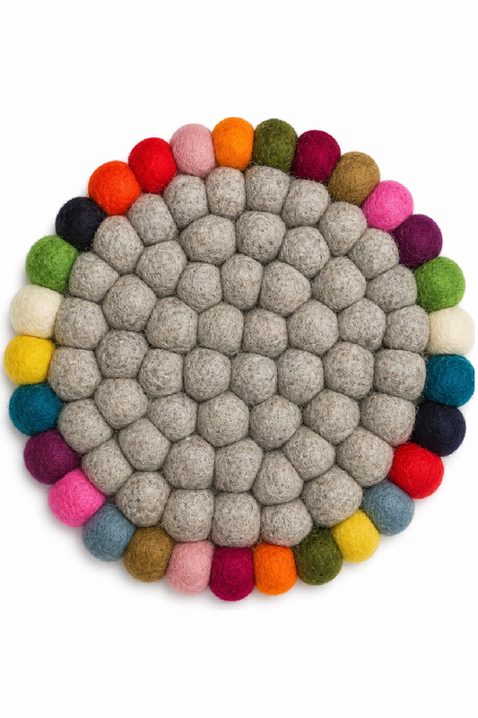 Onderzetter Pom Multicolor 21 CM