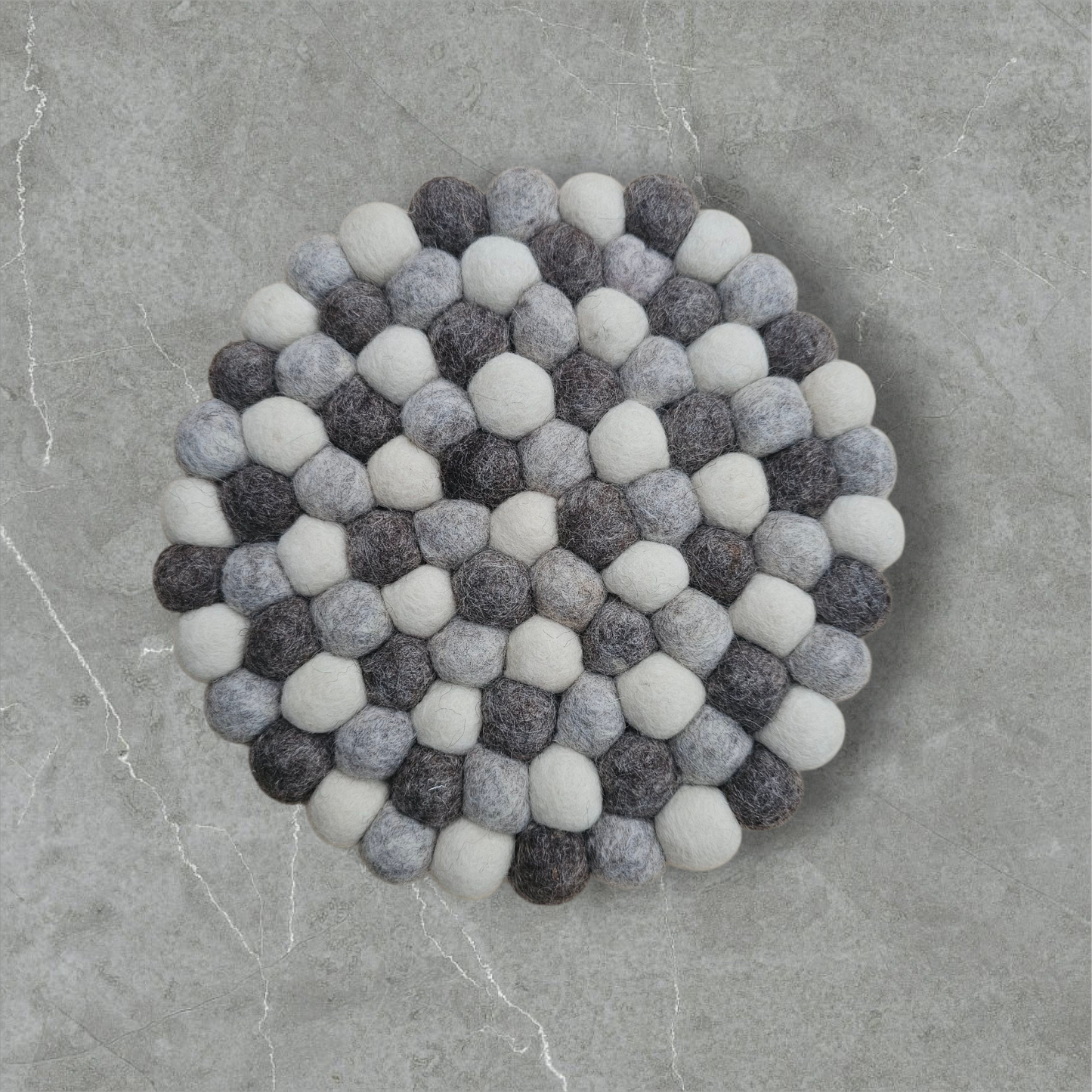 Onderzetter Pom Grijs 10 CM