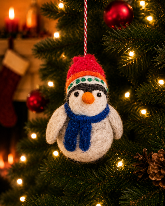 Hanger Pinguïn blauw