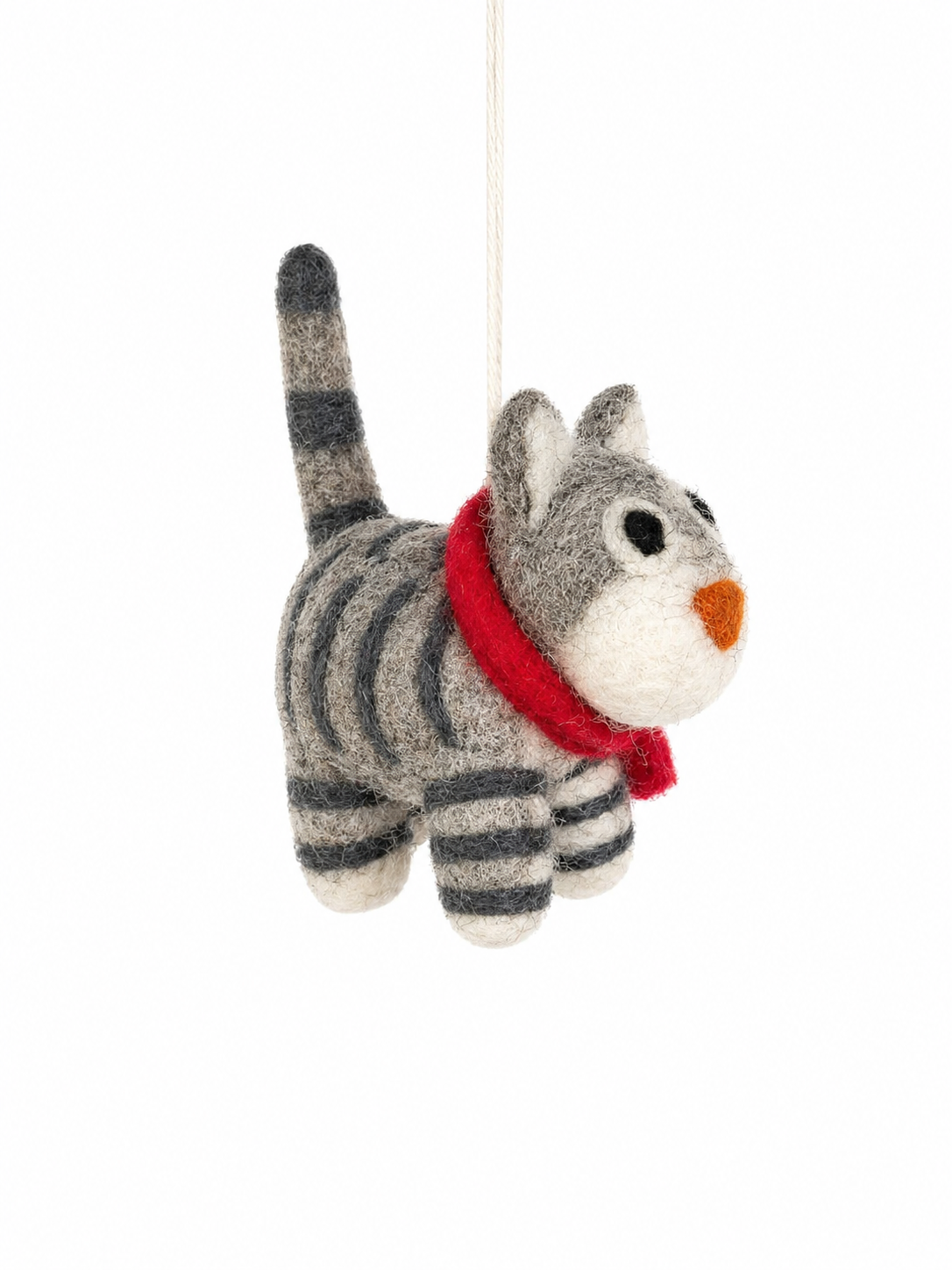 Hanger Poes met sjaal