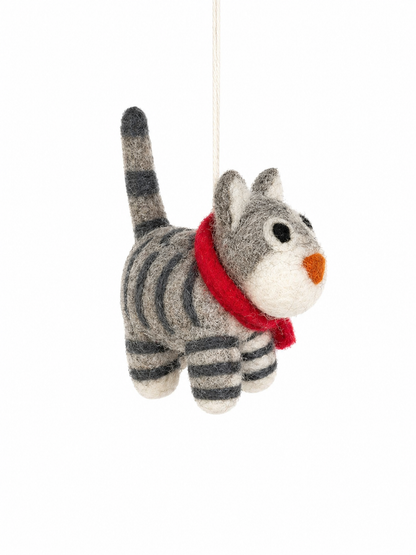 Hanger Poes met sjaal