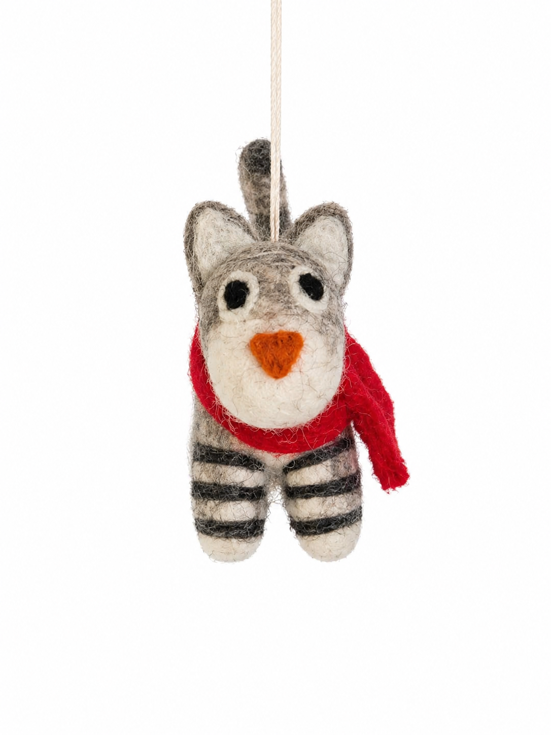 Hanger Poes met sjaal