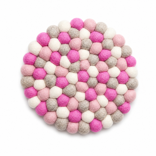 Onderzetter Pom Roze 21 CM