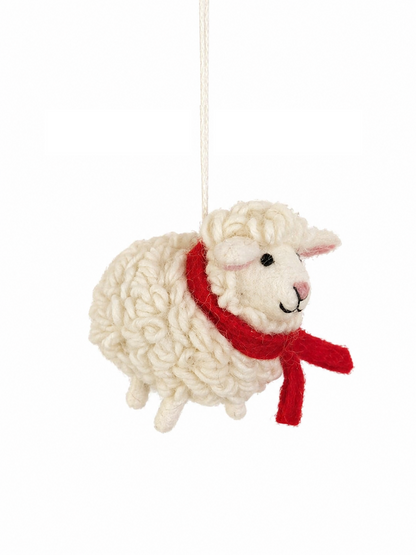Hanger Schaap met sjaal