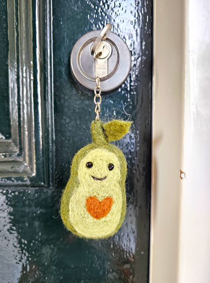 Sleutelhanger Avocado