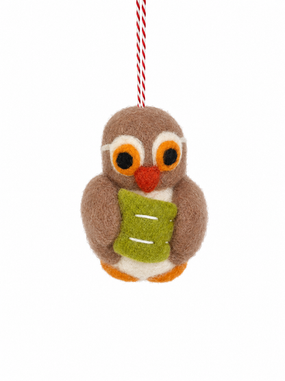 Hanger Uil met boek