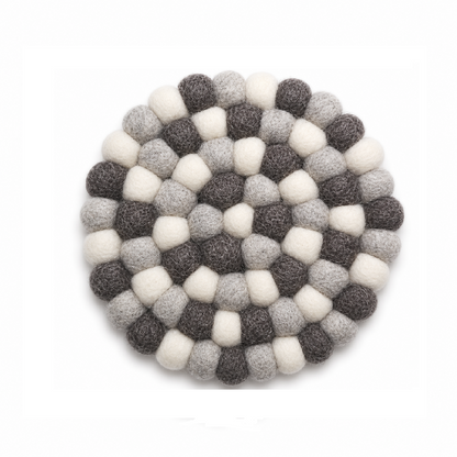 Onderzetter Pom Grijs 10 CM